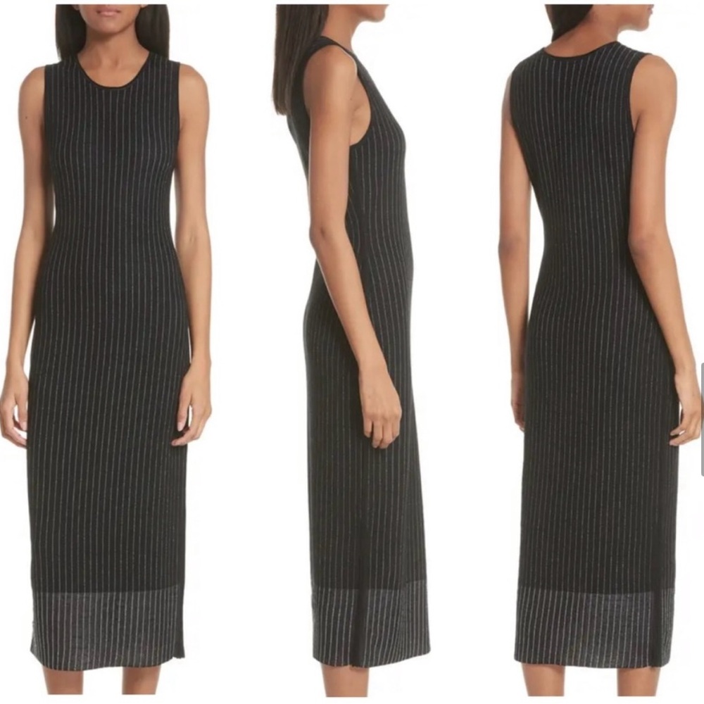 Jason Wu Reversible Merino Wool Sleeveless Midi Dress